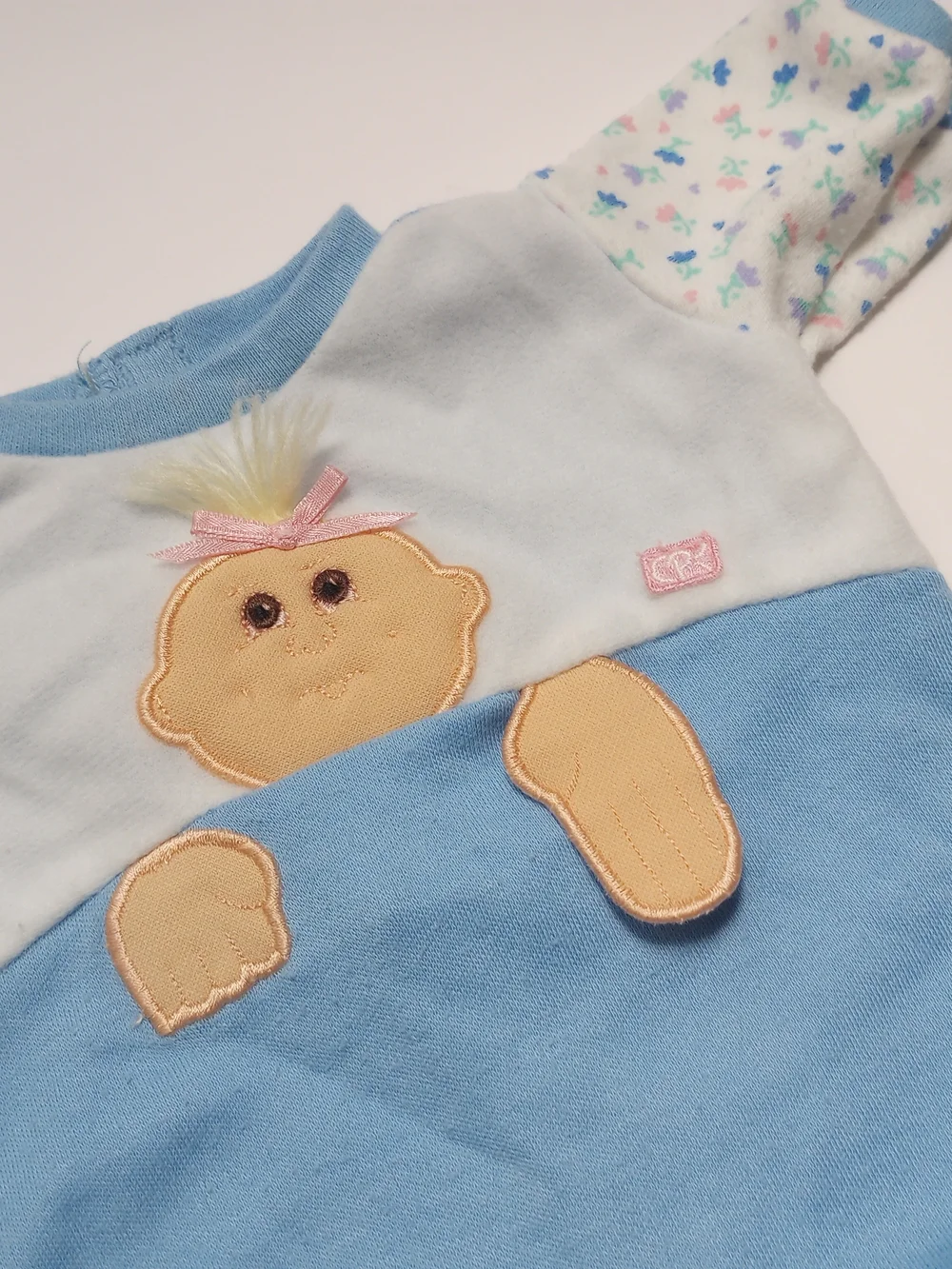 Cabbage Patch Kids Doll Clothes Preemie Sleeper, Doll Face